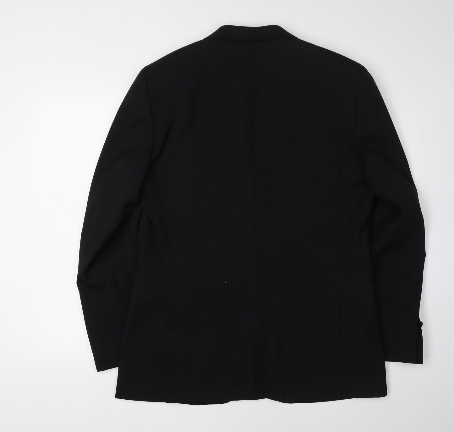 Moss Esq. Men's Black Tuxedo Blazer 40R Shawl Lapel Formal