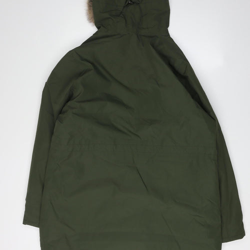 Regatta Women's Green Parka, Size 16, Hooded Winter Coat