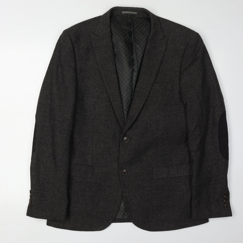 Next Men's Black Blazer Jacket, Size 42, Formal Wear
