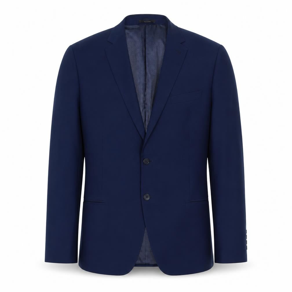 Front view of Marks & Spencer Men's Blue Blazer, 46 Long Length