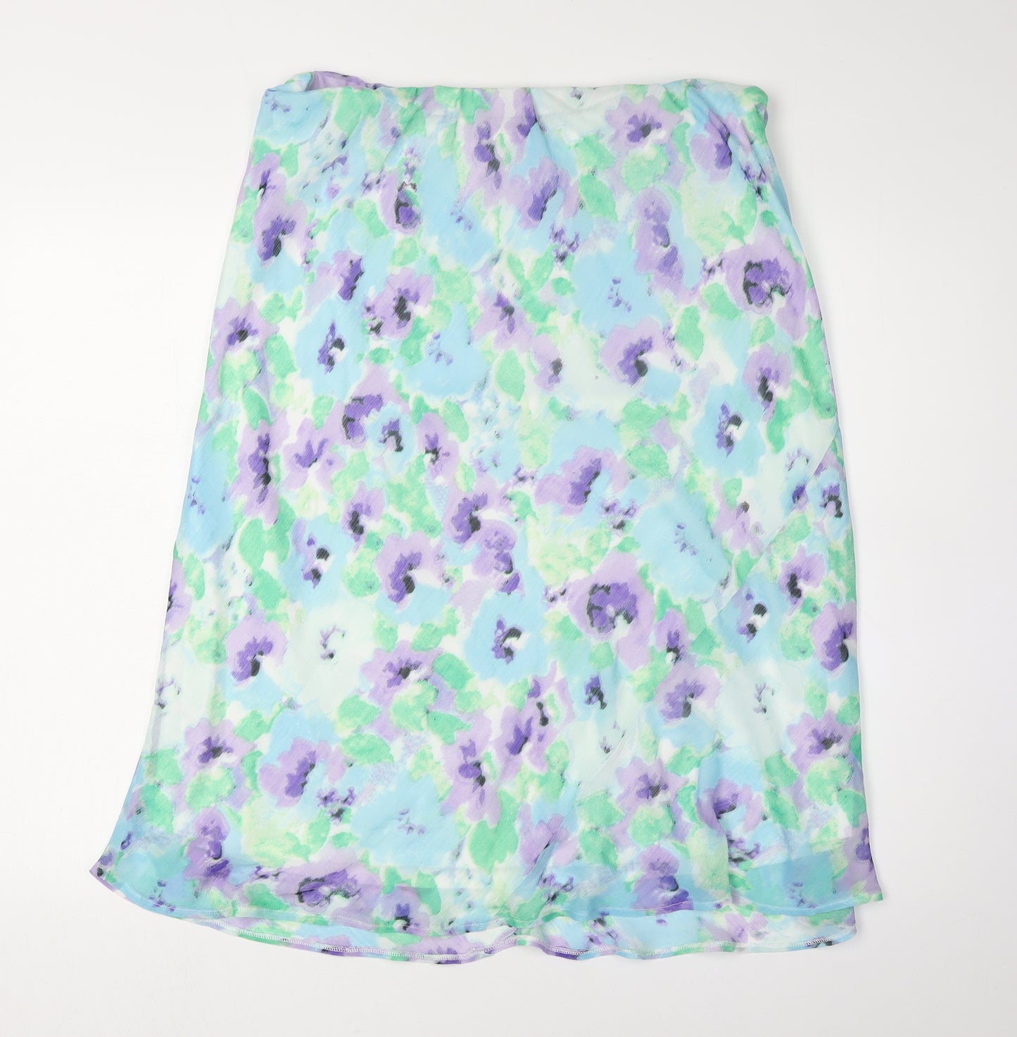 BM Collection Women's Multicoloured Floral Skirt