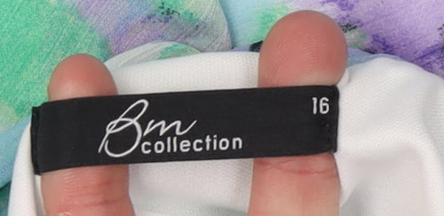 BM Collection Women's Multicoloured Floral Skirt