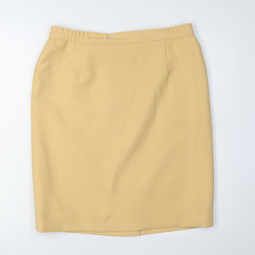 Eastex Women's Beige Pencil Skirt Size 16