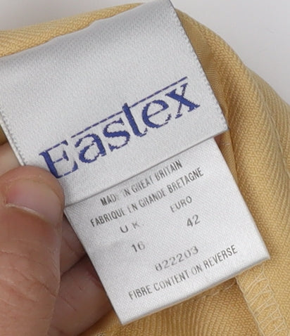 Eastex Women's Beige Pencil Skirt Size 16