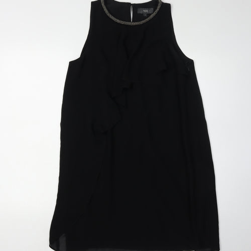 Next Women's Black Sleeveless Dress Size 12