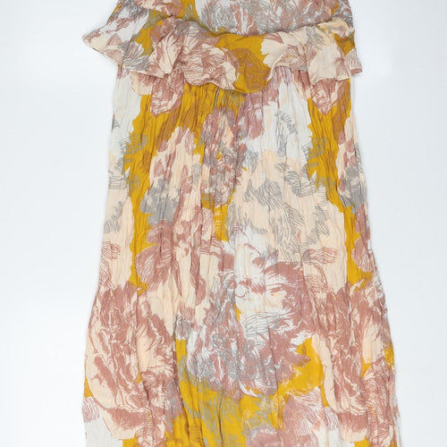 H&M Women's Multicoloured Floral Dress Size 6