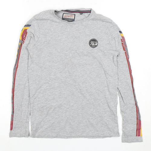 Petrol Industries Boys Grey Long Sleeve T-Shirt 9-10 Years