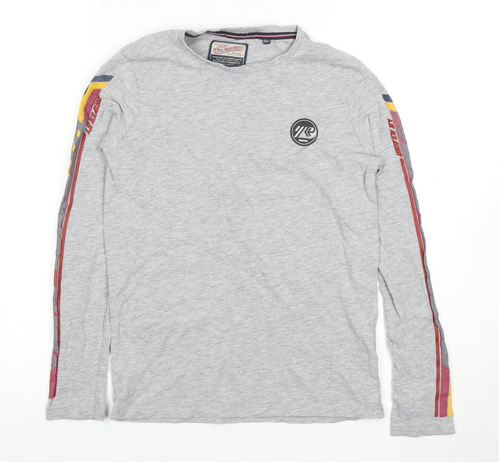 Petrol Industries Boys Grey Long Sleeve T-Shirt 9-10 Years