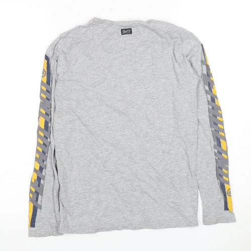 Petrol Industries Boys Grey Long Sleeve T-Shirt 9-10 Years