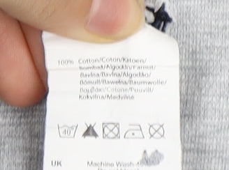 Kangol Men's Grey Polo Shirt M Size with Logo Accent