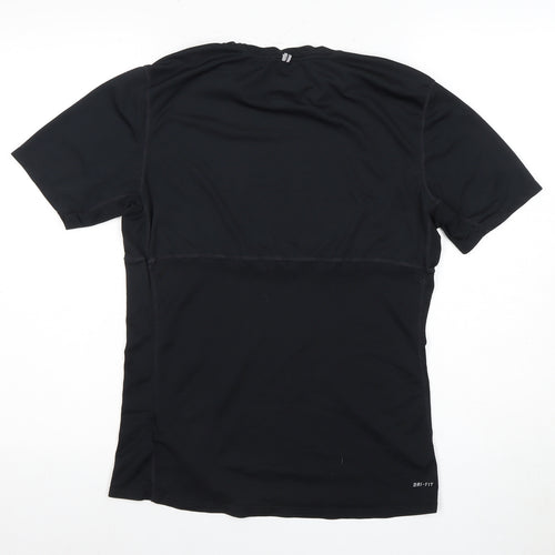 Nike Unisex Adults Black Dri-FIT T-Shirt M