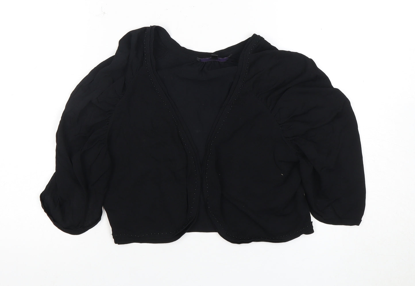 Coast Women's Black Long Sleeve Top Size 14