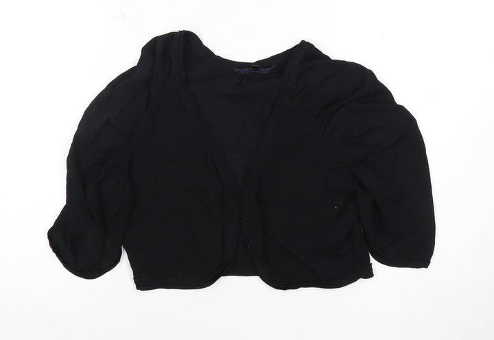 Coast Women's Black Long Sleeve Top Size 14