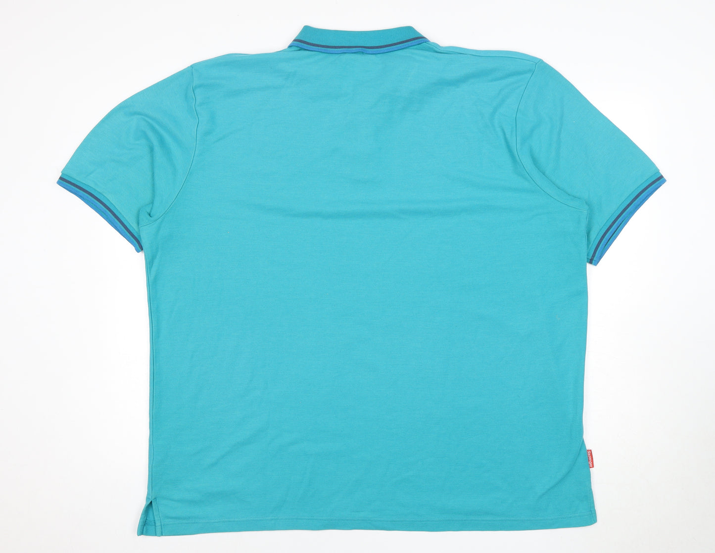 Slazenger Men's Blue Polo Shirt XL, Short Sleeve, Casual Style