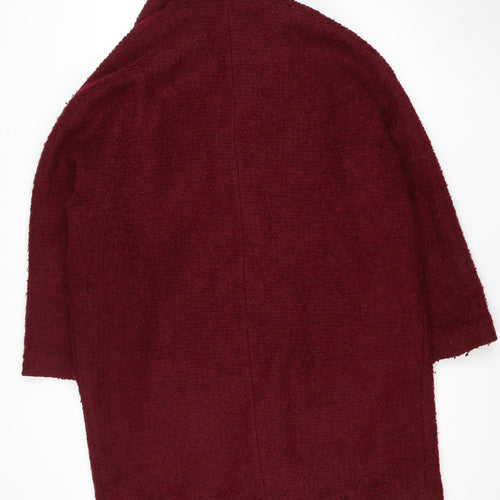 Phase Eight Women's Red Coat Size 14 with Buttons