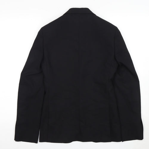 Moss London Men's Black Tuxedo Blazer Size 32 Regular Fit