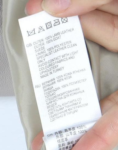 Reiss Women's Beige A-Line Midi Suede Skirt - Size 6