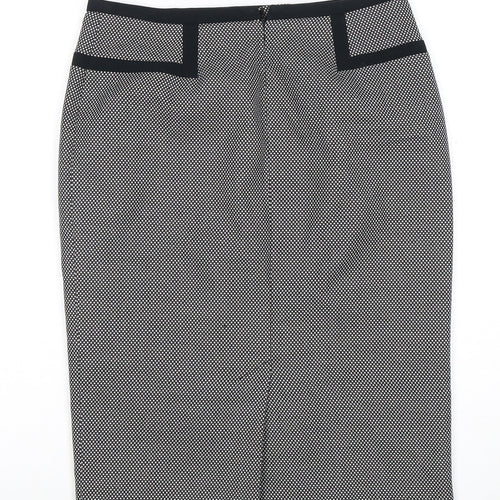 Marks and Spencer Women's Black Pencil Skirt, Size 8