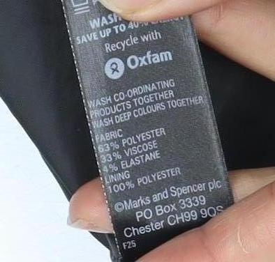 Marks and Spencer Women's Black Dress Size 12