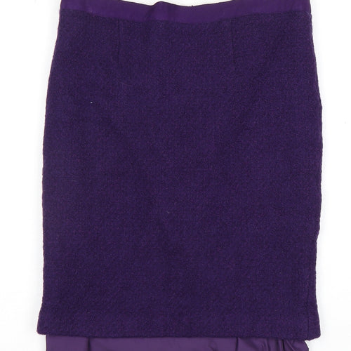 Boden Women's Purple Pencil Skirt Size 12