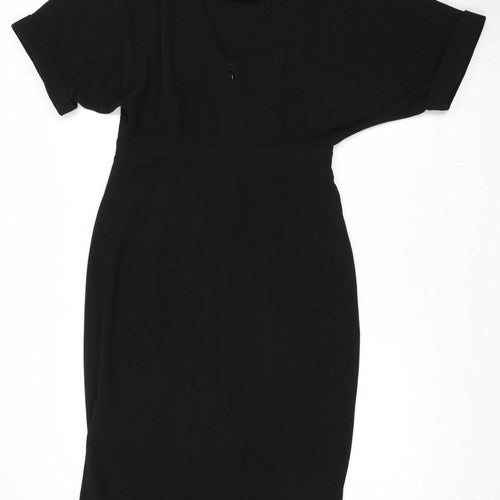 ASOS Women's Black Pencil Dress Size 12