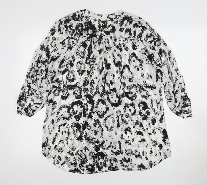 Roman Women's Multicoloured Animal Print Blouse Size 14