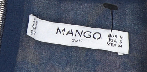 Mango Women's Multicoloured Floral Shift Dress Size 10