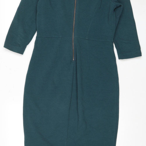 Boden Women's Green Sheath Dress Size 12