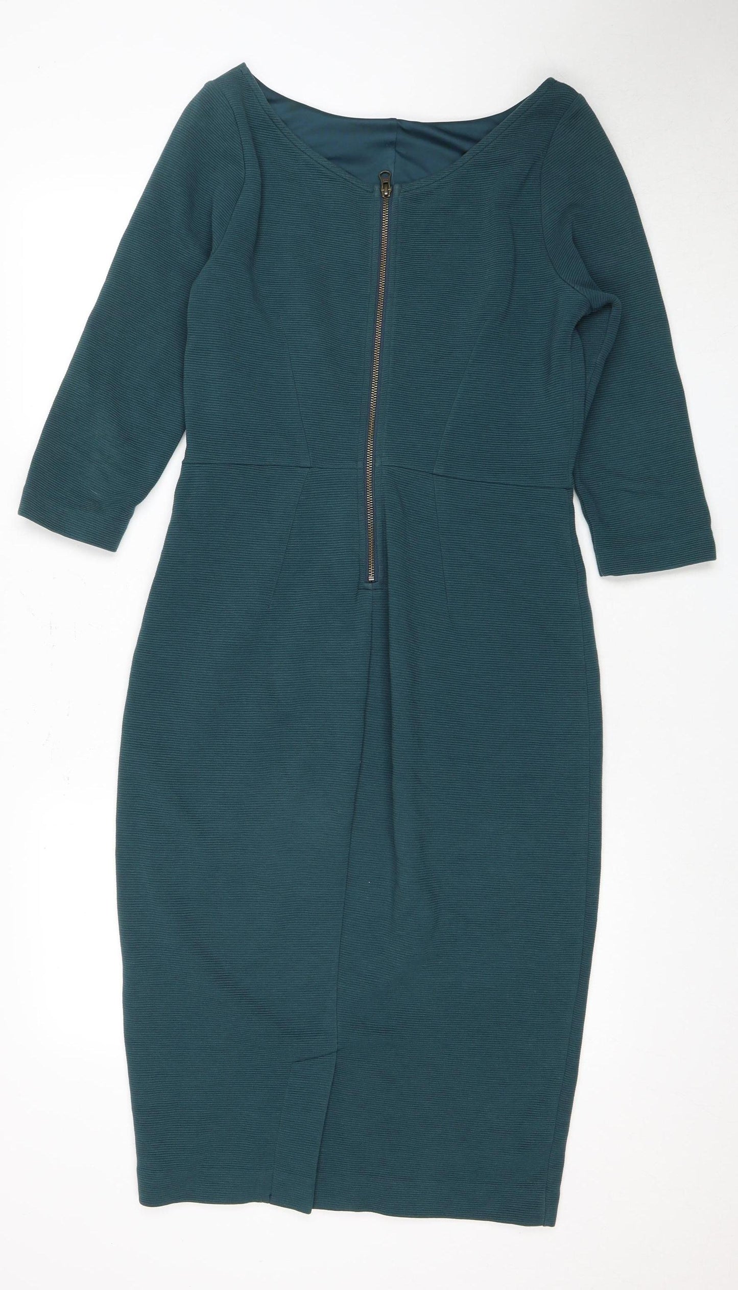 Boden Women's Green Sheath Dress Size 12