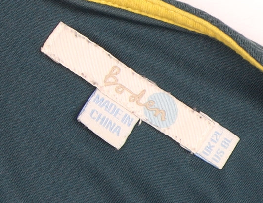 Boden Women's Green Sheath Dress Size 12