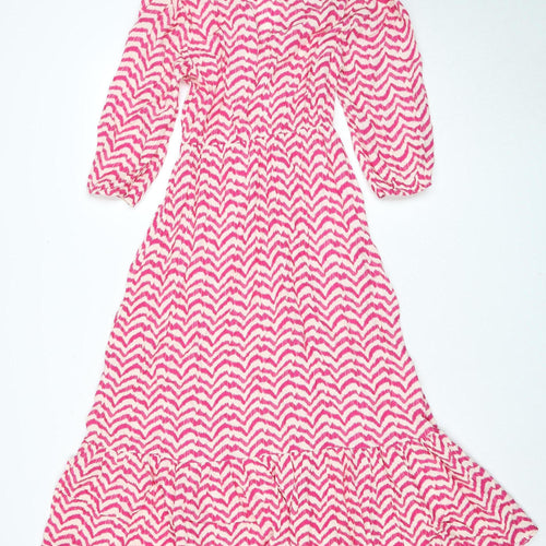 Giulia Rosi Women's Pink A-Line Dress S