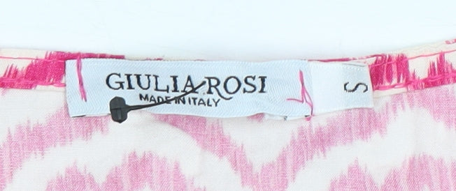 Giulia Rosi Women's Pink A-Line Dress S