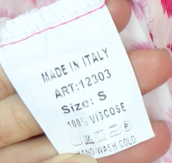 Giulia Rosi Women's Pink A-Line Dress S