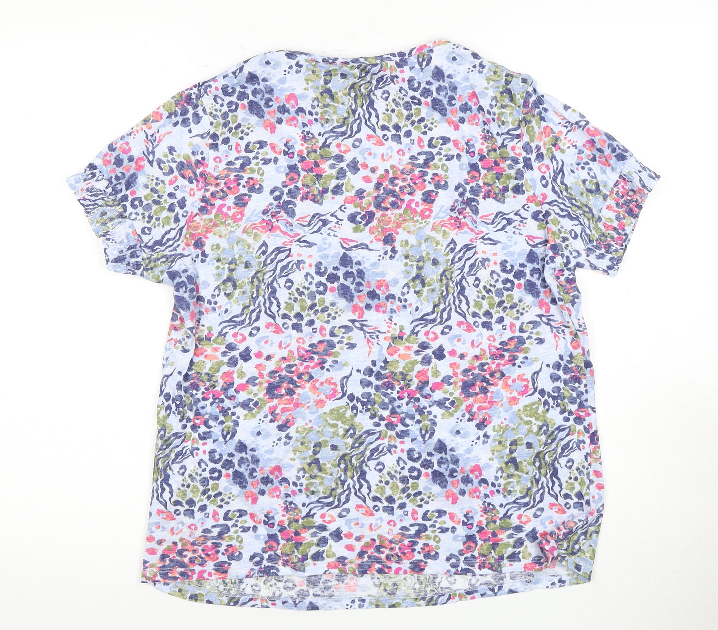 Isle Women's Multicoloured Floral T-Shirt Size 10