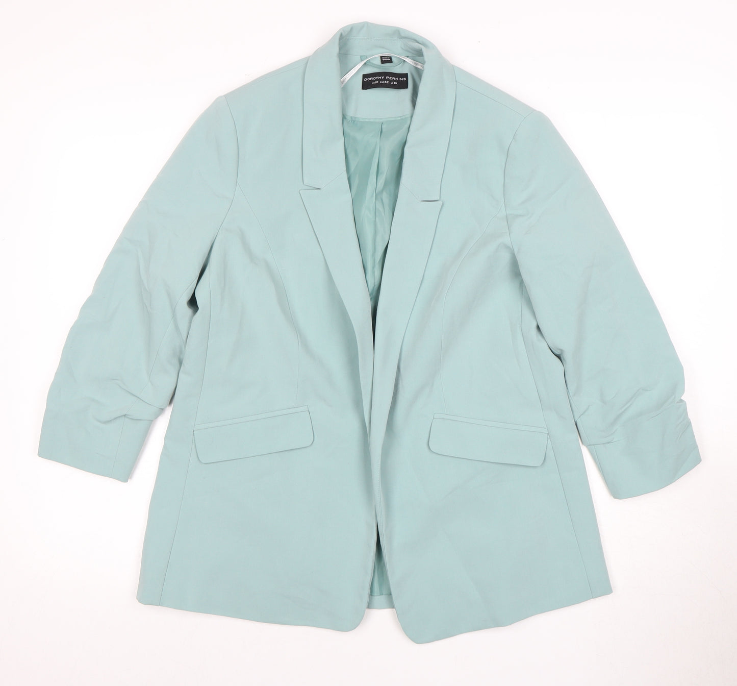 Dorothy Perkins Green Women's Blazer Size 14