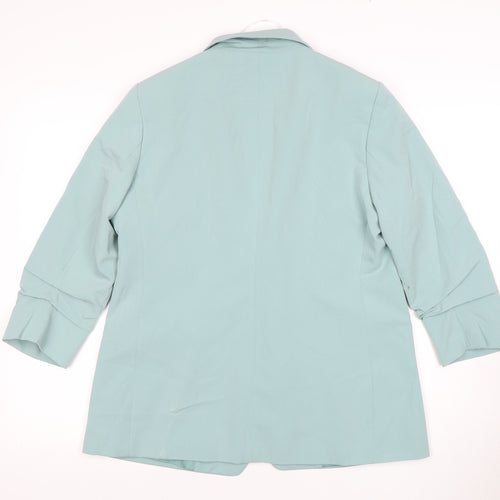 Dorothy Perkins Green Women's Blazer Size 14