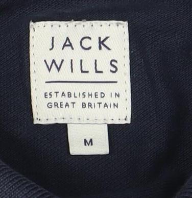 Jack Wills Men's Blue Polo T-Shirt M