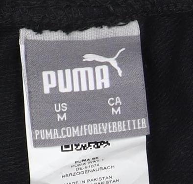 Puma Men's Black Athletic Shorts M Gym & Training