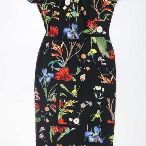 Next Women's Multicoloured Bodycon Dress Size 10