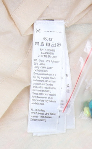 Monsoon Women’s Multicoloured Geometric Shift Dress Size 8