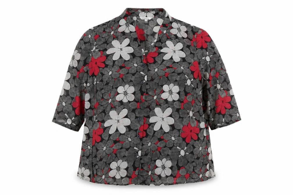 Front view of M&Co Women's Multicoloured Floral Blouse, size 20