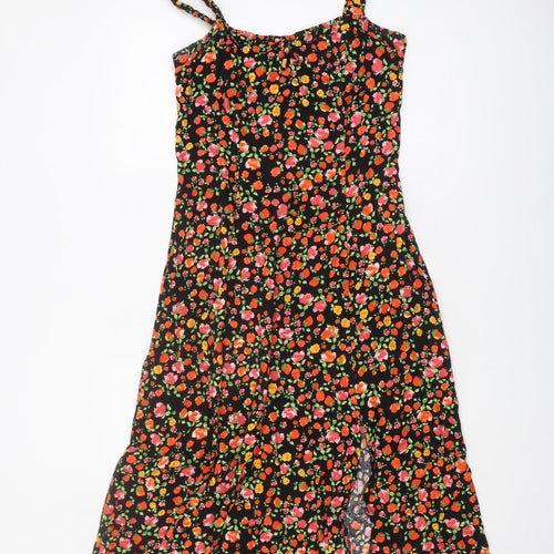 Dorothy Perkins Women's Floral Dress Size 10 Multicoloured