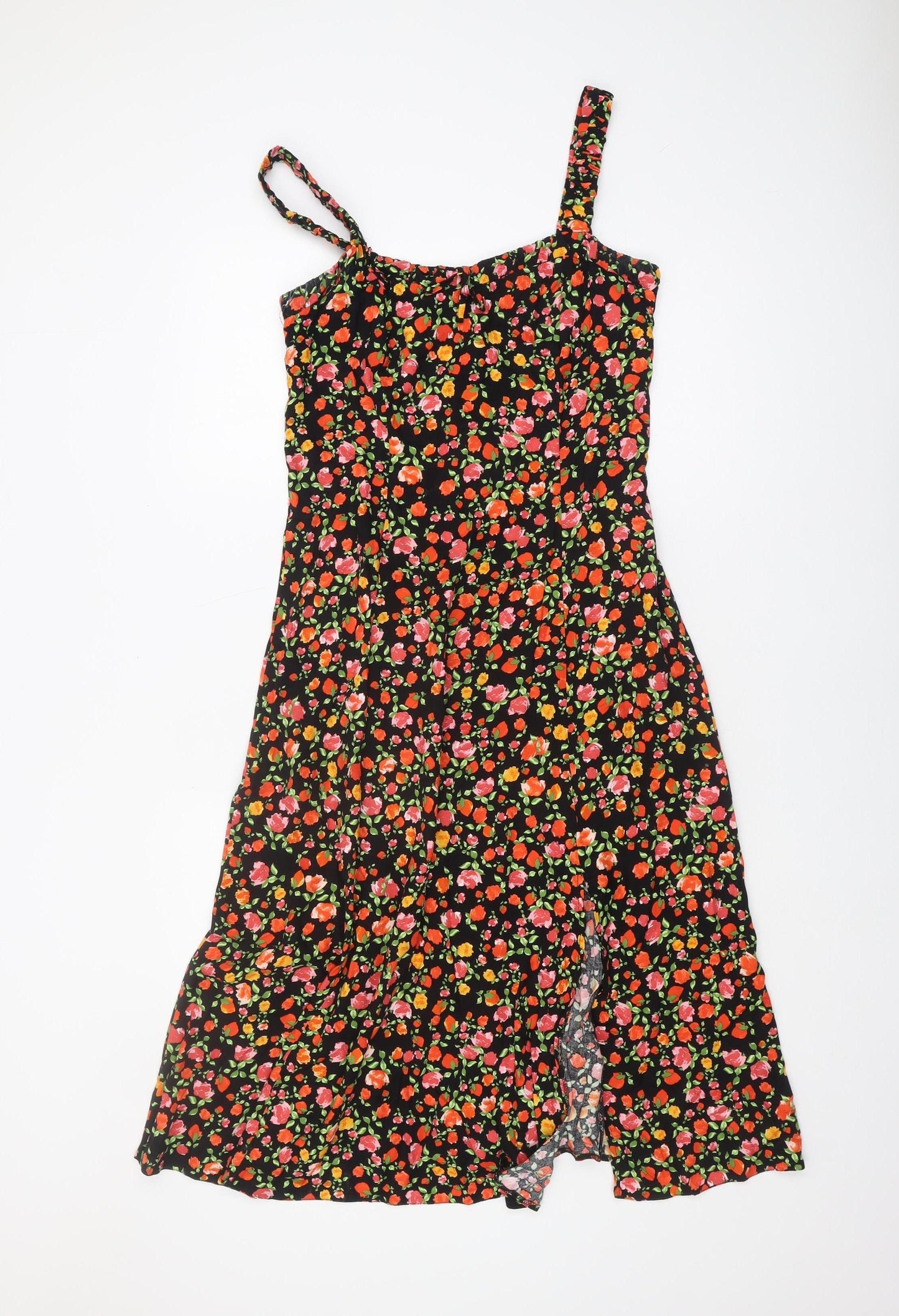 Dorothy Perkins Women's Floral Dress Size 10 Multicoloured