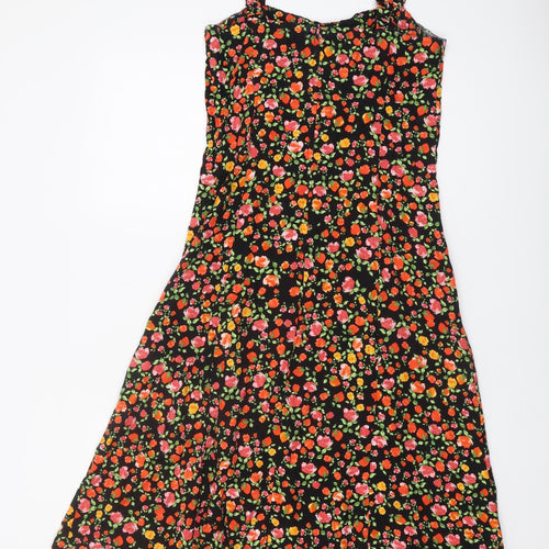 Dorothy Perkins Women's Floral Dress Size 10 Multicoloured