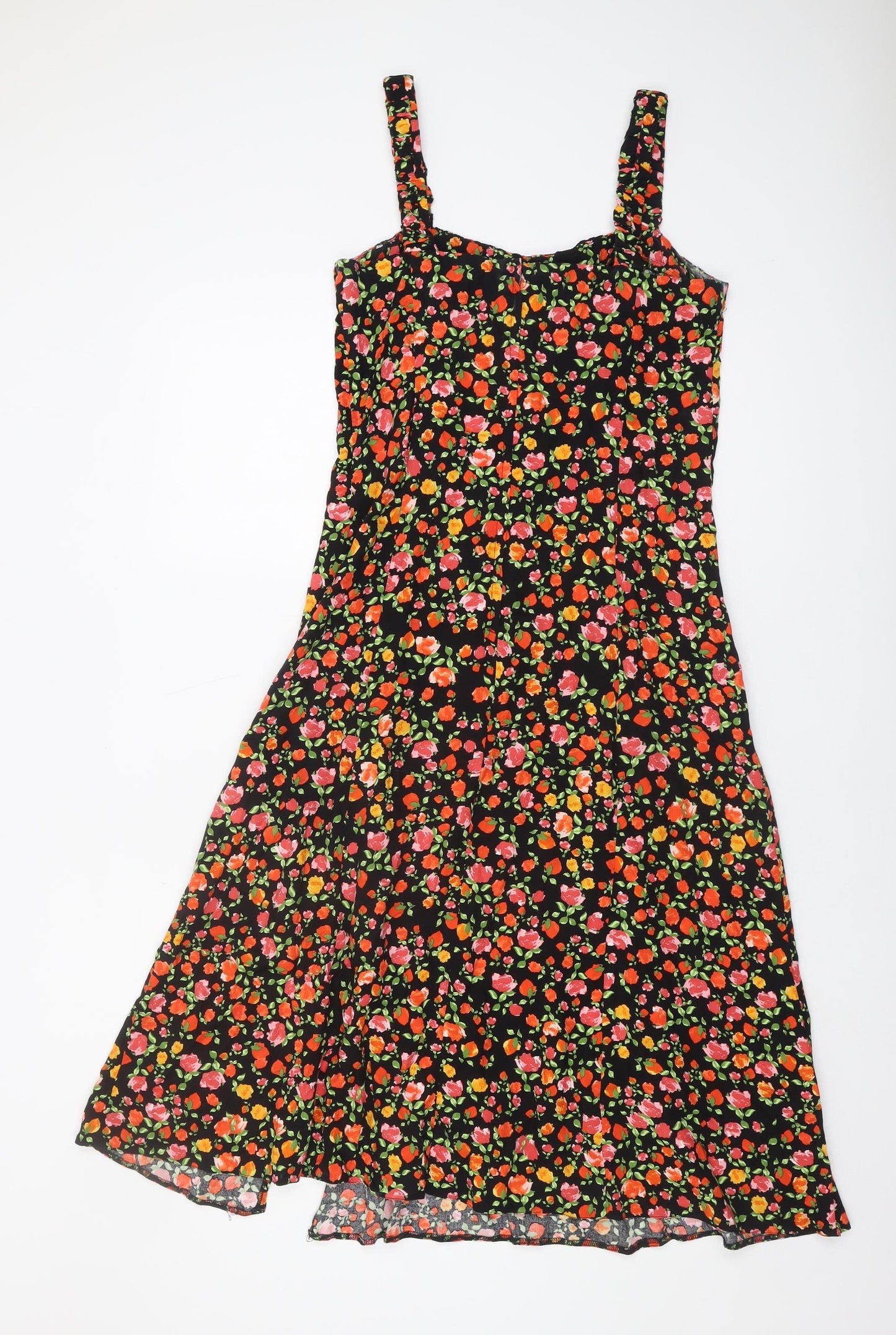 Dorothy Perkins Women's Floral Dress Size 10 Multicoloured