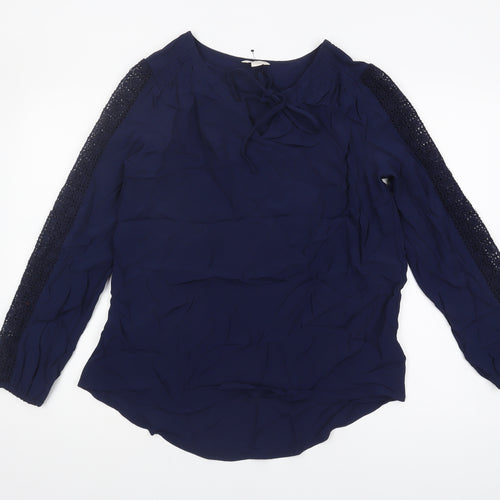 Monsoon Women's Blue Tunic Blouse - Size 12