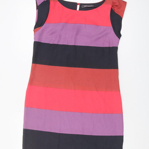 Next Women's Multicoloured Shift Dress Size 10