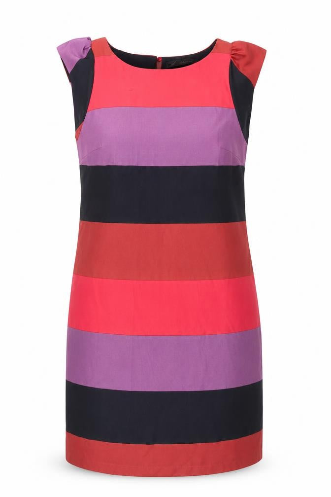 Front view of Next Women's Multicoloured Shift Dress, size 10