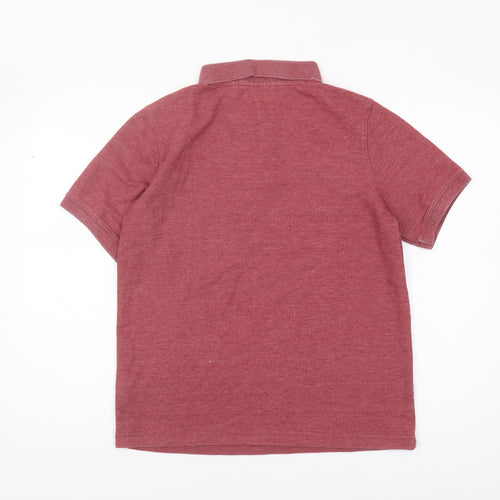 Slazenger Men's Red Polo Shirt M Casual Logo