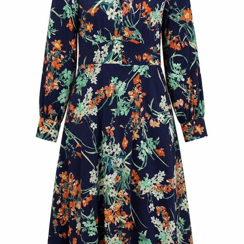 Elli White Women's Floral Midi Dress M New